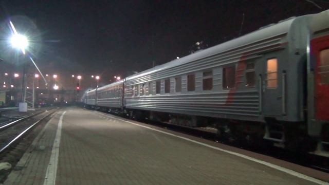 Электровоз ЭП1П-029 с поездом №265 Кисловодск — Ростов-на-Дону смотреть онлайн