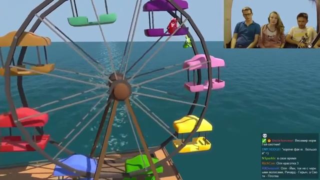 Втроём в Gang Beasts смотреть онлайн