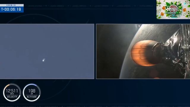 NASA и SpaceX успешно запустили Crew-10 к МКС. 15 марта 2025 г. смотреть онлайн