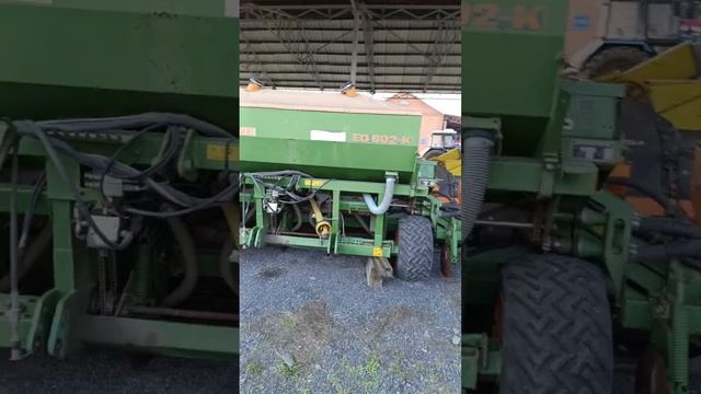 Сеялка Амазон Amazone Werke Ed-602k экспресс-обзор от Виталия Белоглазова смотреть онлайн