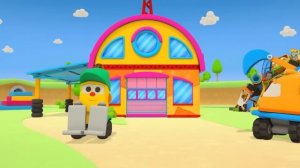 Мультики про машинки: Грузовичок Лева расширяет тоннель! Развивающие мультики - все серии подряд