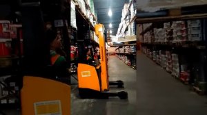 Мой работа на штабелёре