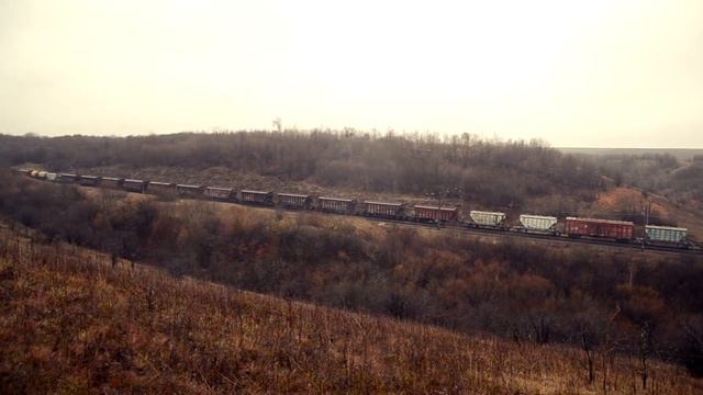 Железнодорожное видео 18.11.2017, участок Зарваница - Плугов перегона Золочев - Зборов смотреть онлайн