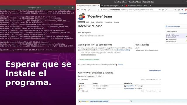 INSTALAR KDENLIVE EN UBUNTU 20.04 смотреть онлайн