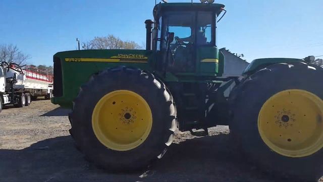 STOCK # 0H051398 JOHN DEERE 9420 TRACTOR смотреть онлайн