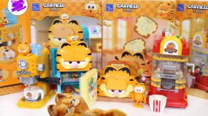 Забавный кот Гарфилд на кухне! Конструктор Pantasy. Гарфилд кухонная техника!