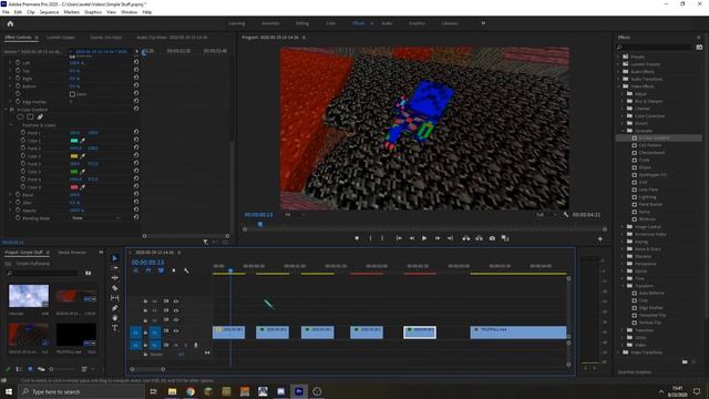 Adobe Premiere Pro Manual Colored Drop Shadow смотреть онлайн