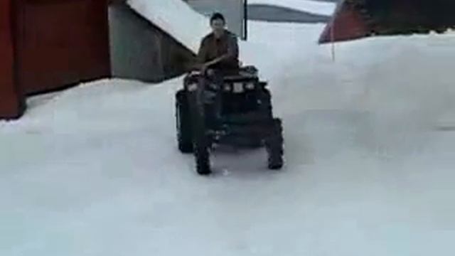 拖拉机雪地也能玩漂移 смотреть онлайн