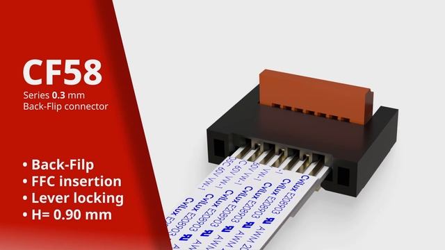 CviLux Group FFC / FPC Connector - CF Series