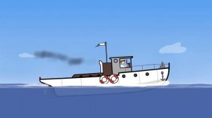 Мультик - Конструктор. Собираем катер. Мультфильмы про корабли.