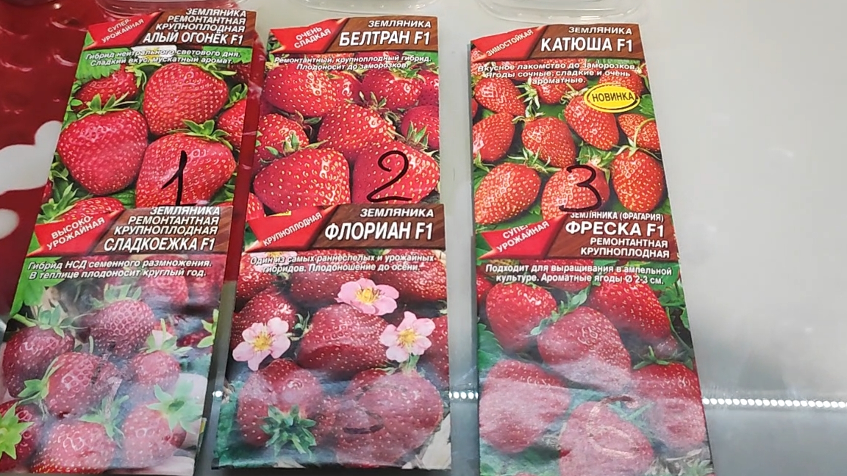 Земляника садовая. Выращиваю из семян. 1 часть. Дубль 2. смотреть онлайн