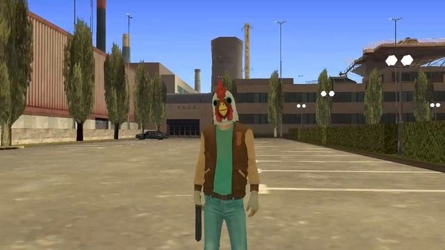 Jacket - Payday 2 / Hotline Miami Skin GTA SA смотреть онлайн