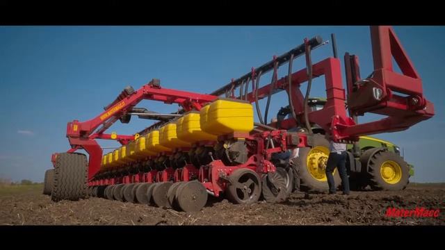 Сеялка MaterMacc TWINROW 16x2x70 3XL смотреть онлайн
