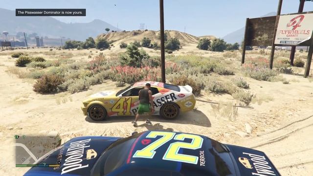 GTA V single player races N cars to win смотреть онлайн