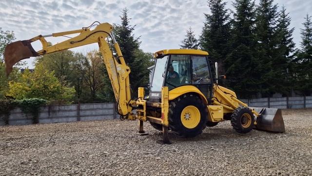 NEW HOLLAND LB 95 B Backhoe loader смотреть онлайн