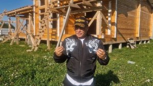 Межвенцовый утеплитель в доме из бруса.