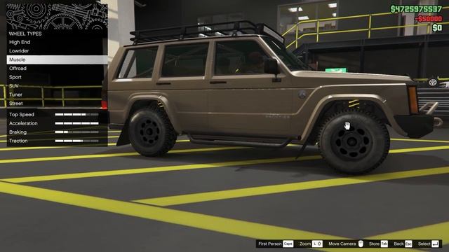 Canis Seminole Frontier (Jeep Cherokee XJ) - GTA 5 Online DLC Vehicle Customization смотреть онлайн