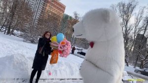 ОН - РЕАЛЬНО ГОВОРЯЩИЙ! РОСТОВОЙ БЕЛЫЙ МИШКА УМКА