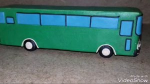 Ikarus 250 Как сделать автобус из пластилина!
