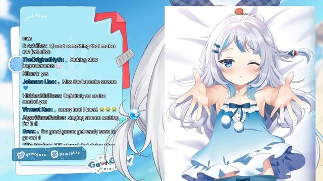 god I love sassy sleepy Gura... смотреть онлайн
