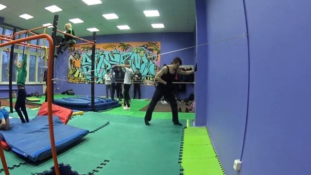 НаРодная ГимнАсТиКа 82-1 в Клубе Воздушно-Силовой Атлетики. СКК "Вместе" смотреть онлайн