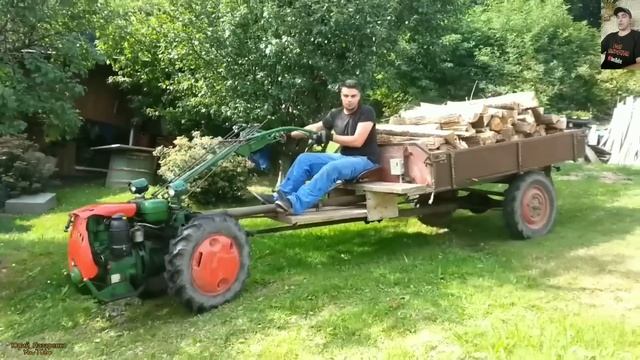 УНИКАЛЬНЫЕ МОТОБЛОКИ ИЛИ ПЕРЕВОЗКА ГРУЗОВ, ПОДБОРКА / UNIQUE MINITRACTORS FROM DIFFERENT COUNTRIES