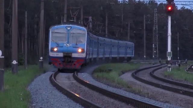 ЕД9М-0060 №823 Київ-Луцьк з1,5год. запізненням смотреть онлайн