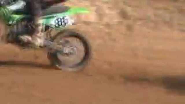 MOTOCROSS ACTION Riccardo 13 years old Kawasaki KX 85 - the 2009 season смотреть онлайн