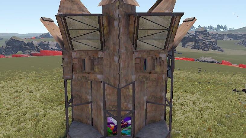 ДОМ ДЛЯ 1-3 ЧЕЛОВЕК В РАСТ/RUST.