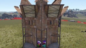 ДОМ ДЛЯ 1-3 ЧЕЛОВЕК В РАСТ/RUST.