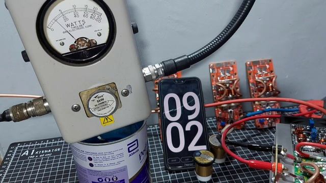 Test PA Class 400w-500w "SRF352" Continue for FM Broadcast Pallet with SRF8S18352WGHS Booster VHF F смотреть онлайн
