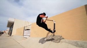 Жёсткие падения с самоката