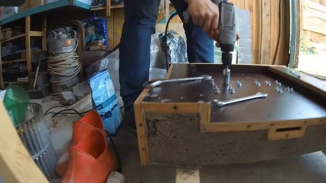 ВЛОГ #2 Снимаем опалубку со станка | Concrete mill bottom смотреть онлайн