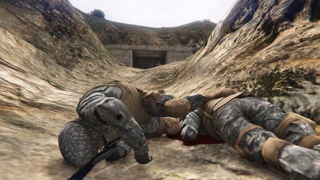 US Army Vs Merryweather Security // FIB // Bodyguards | GTA 5 NPC Wars 37