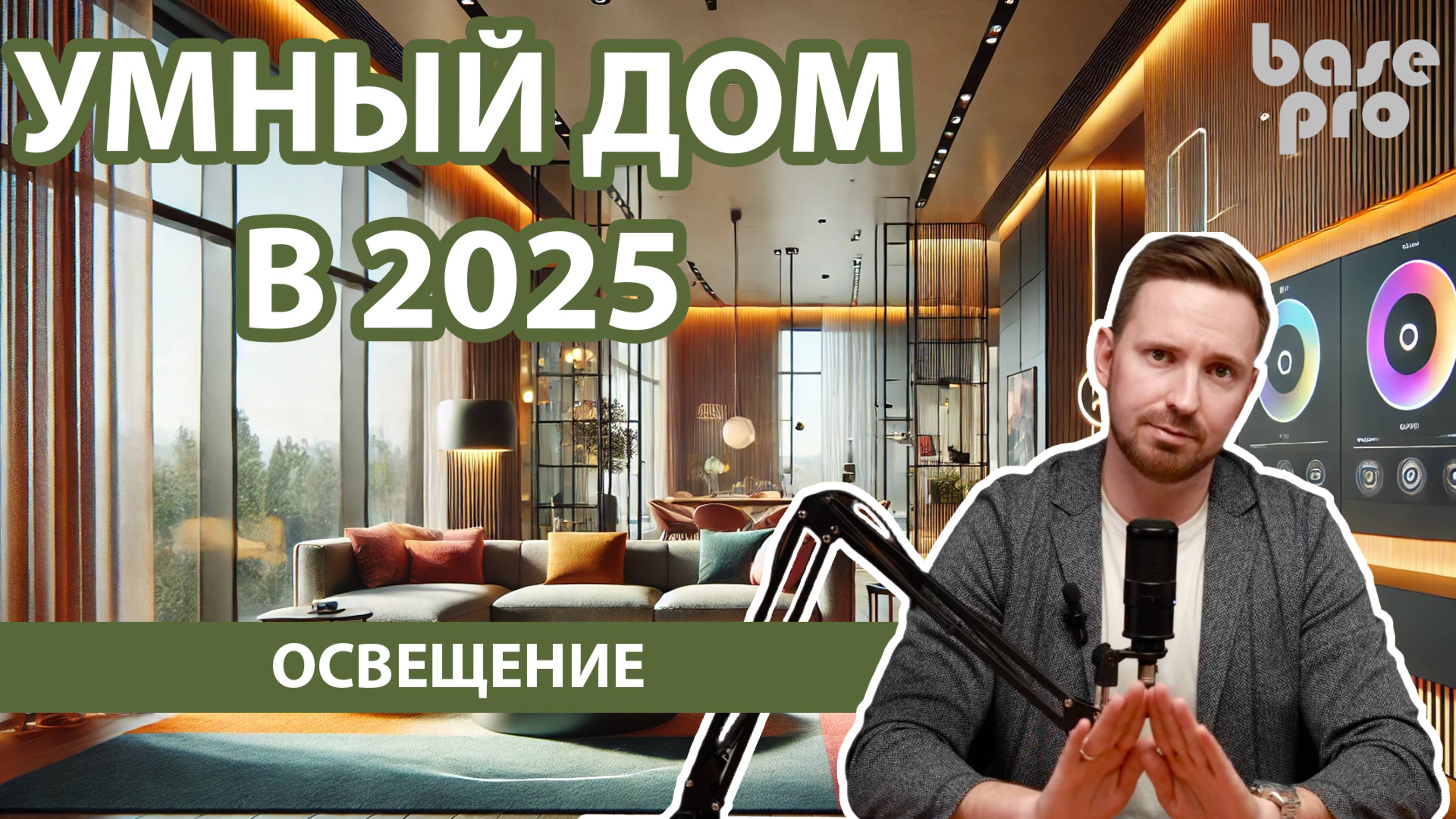 Освещение умного дома | Base-pro