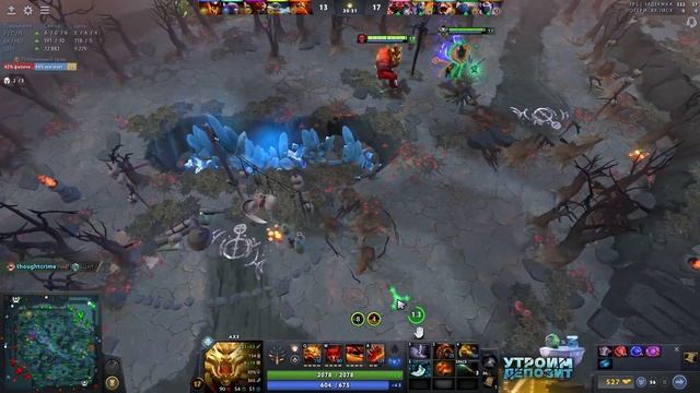 РАМЗЕС ПОКАЗАЛ БЕССМЕРТНОГО AXE ЧЕРЕЗ СОЛО ОТЫГРОВКУ | RAMZES DOTA 2 смотреть онлайн