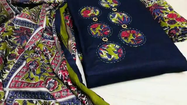 Salwar Kameez collections ll Material collections @ Yash Tara смотреть онлайн