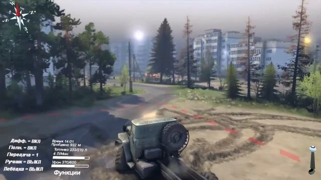 SpinTires 2014 Смотр плюшек и глюков, багов. смотреть онлайн