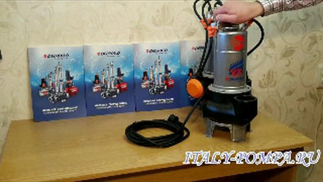 Фекальные насосы Pedrollo серии VX и серии BC смотреть онлайн