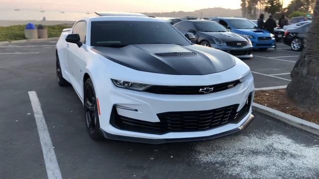 I HOSTED A CAR MEET!(RACING A bolt on 6TH Gen CAMARO SS!) смотреть онлайн