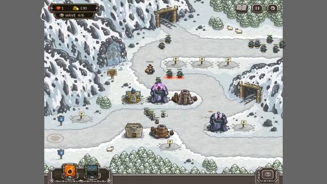 Защита замка (Kingdom Rush, 8 уровень Heroic Challenge)