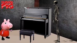 🔴СКЕЛЕТ и ЧЕРНОЕ ПИАНИНО 4 серия СТРАШНЫЕ ИСТОРИИ мультики СТРАШИЛКИ НА НОЧЬ привидения 2018