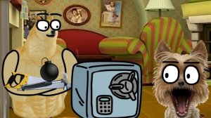 БЛОХАСТЫЕ : Тест на прочность ( Пародия на Барбоскины ) | мульт | анимация