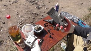 Чистка газового монтажного пистолета Toua своими руками. Обзор возможных ошибок при разборке.