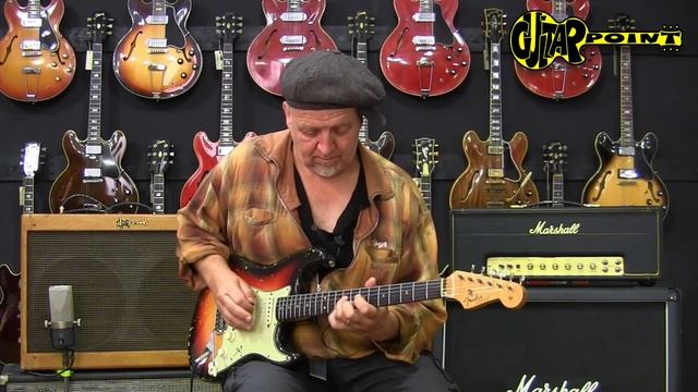 1964 Fender Stratocaster 3t-Sunburst / GuitarPoint Maintal / Vintage Guitars смотреть онлайн