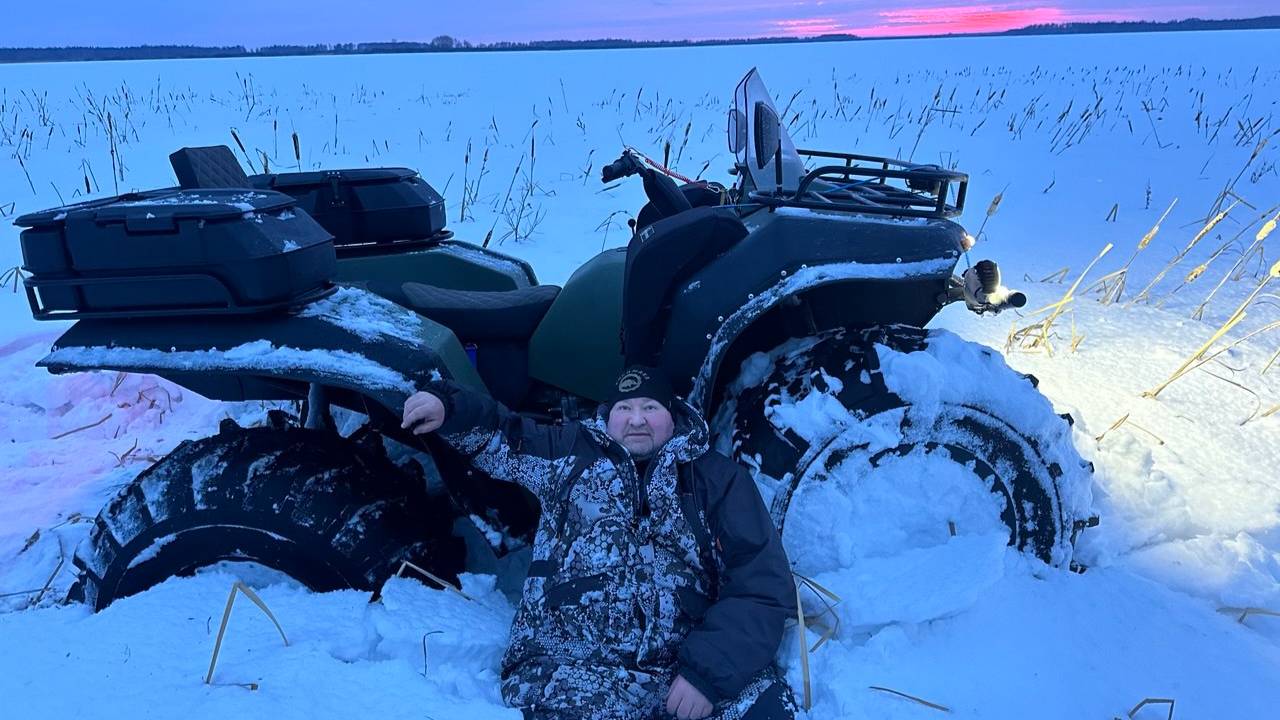 Лесная поездка на вездеходе, рассуждение о Росомахе смотреть онлайн