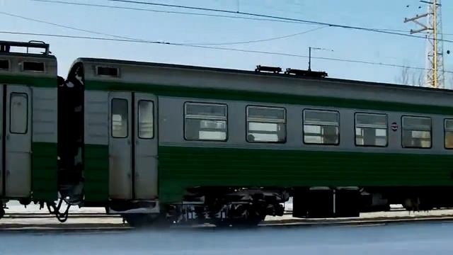 Электропоезд ЭТ2м-102 (electric train ET2m-102) РЖД/RZD смотреть онлайн