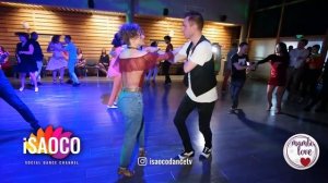 Anton Shcherbak and Irina Elohova Salsa Dancing in Mambolove, Monday 11.06.2018