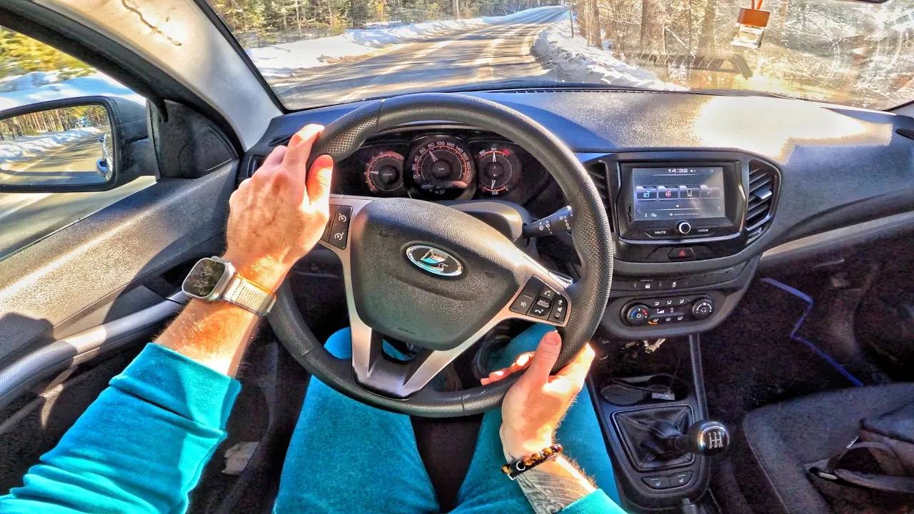 2017 LADA Vesta 1.6 MT - ТЕСТ-ДРАЙВ ОТ ПЕРВОГО ЛИЦА смотреть онлайн