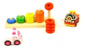 Машинки из мультфильма Робокар Поли. Цифры и цвета